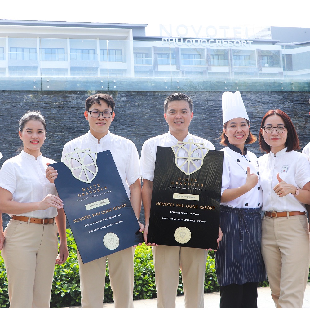 Novotel Phu Quoc giành 4 giải thưởng danh giá Haute Grandeur Global Awards 2024 - Tập đoàn CEO